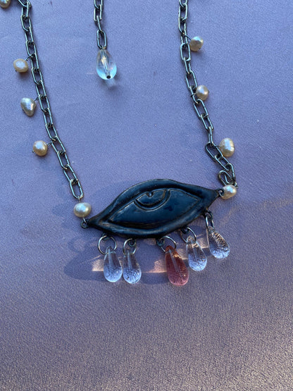 Eye-cicles  - Talisman Necklace