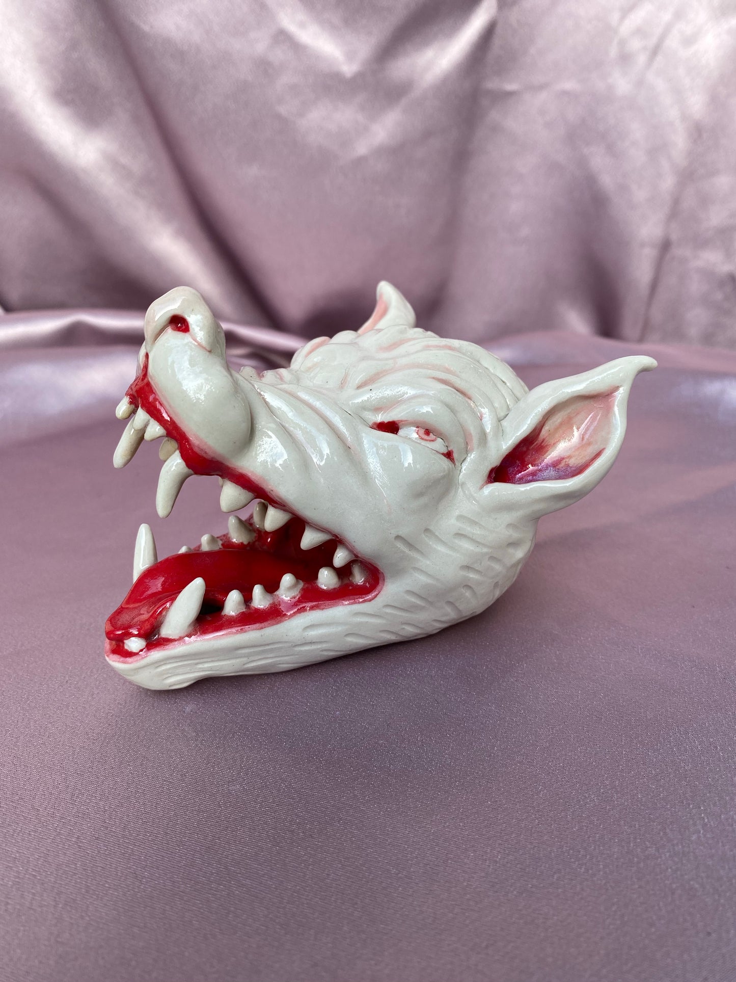 White Wolf - Ashtray / Incense Holder