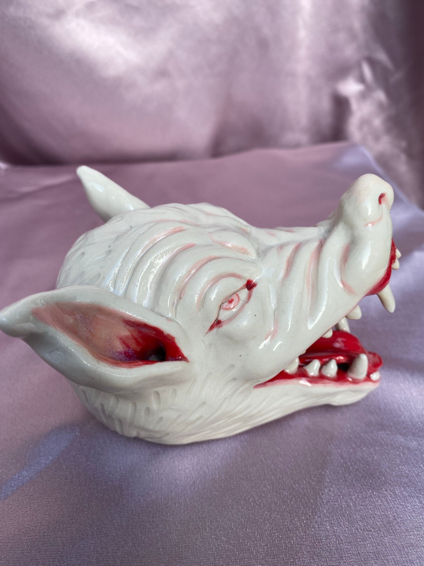 White Wolf - Ashtray / Incense Holder