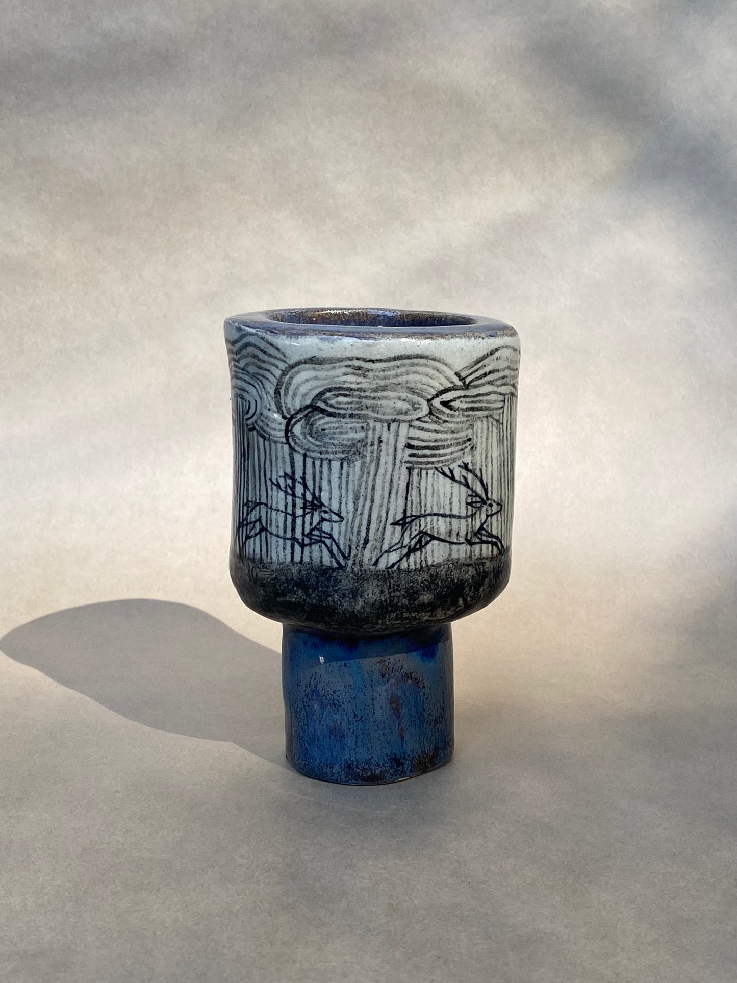 Rainy Day - Candle Chalice