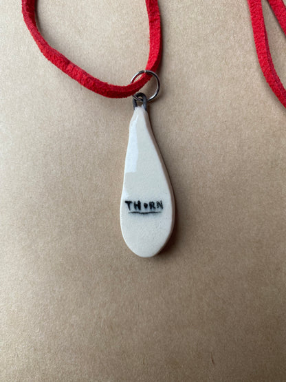 Flower Person - Charm necklace