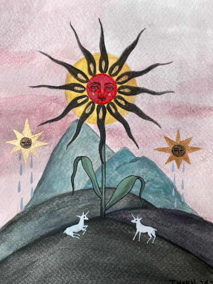 Sun Flower - Original