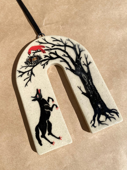 The Egg Hunt - Wall Ornament