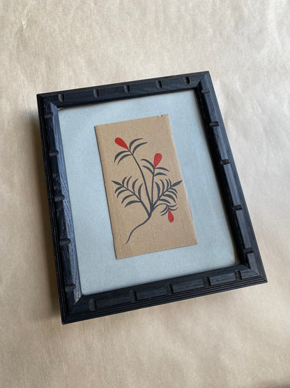Voy Botanical 9 - Framed Original