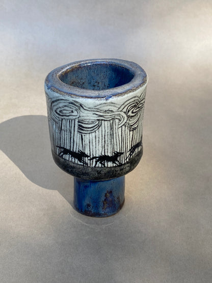 Rainy Day - Candle Chalice