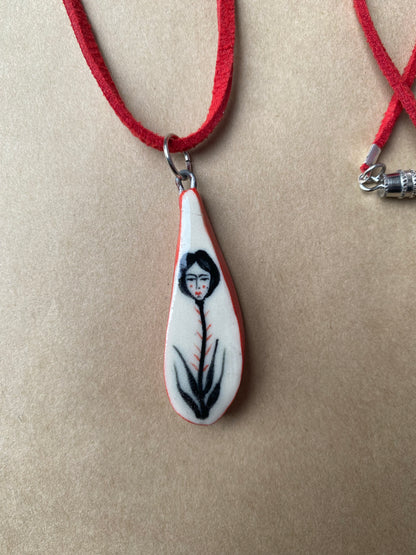 Wayward Thistle - Charm necklace