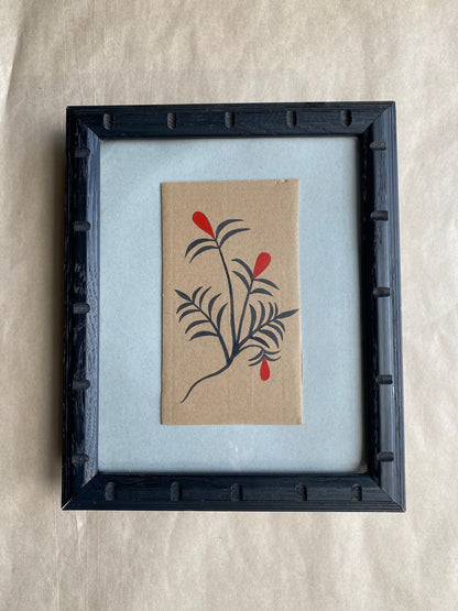 Voy Botanical 9 - Framed Original