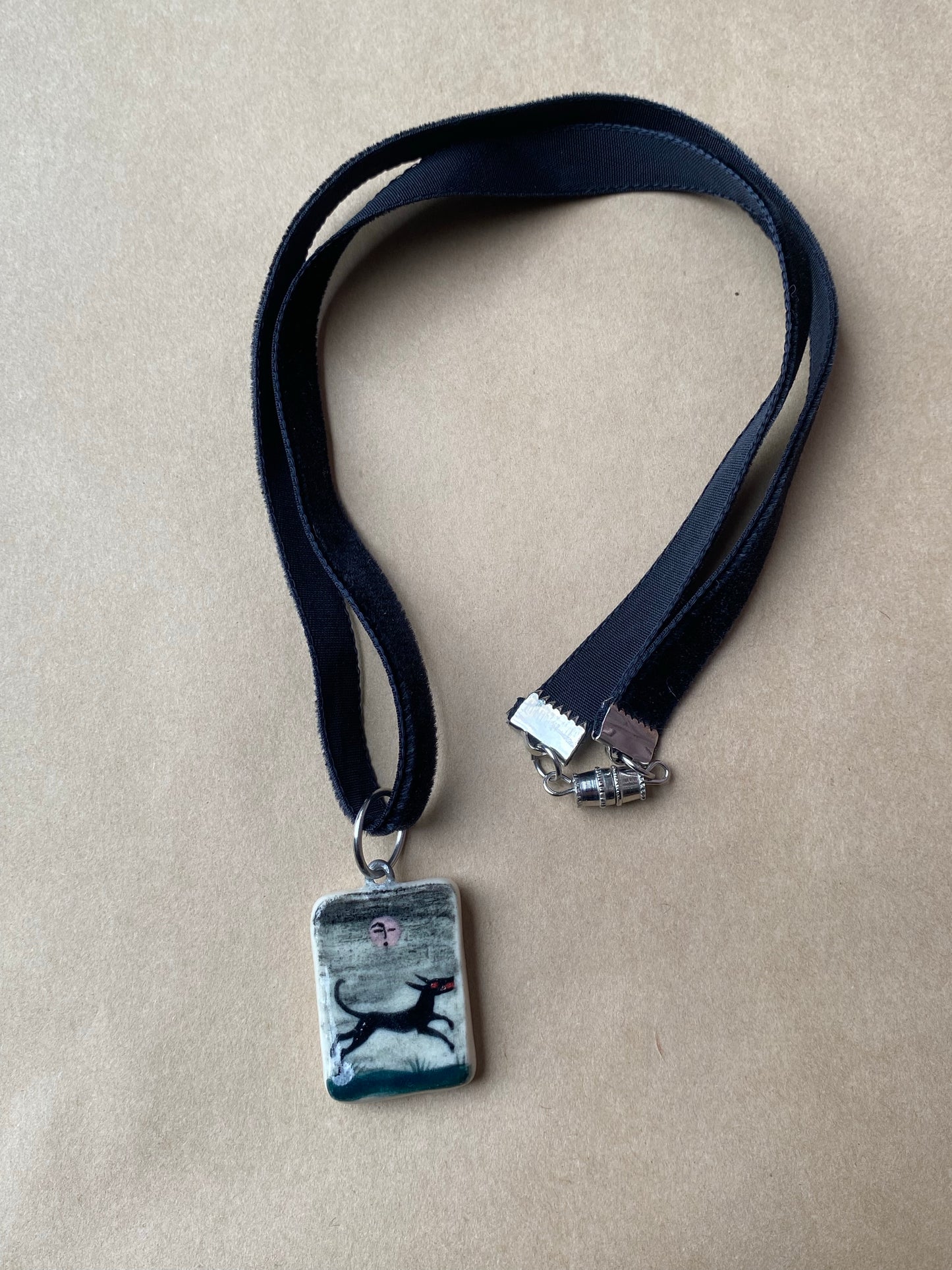 Wayward Wolf - Charm necklace
