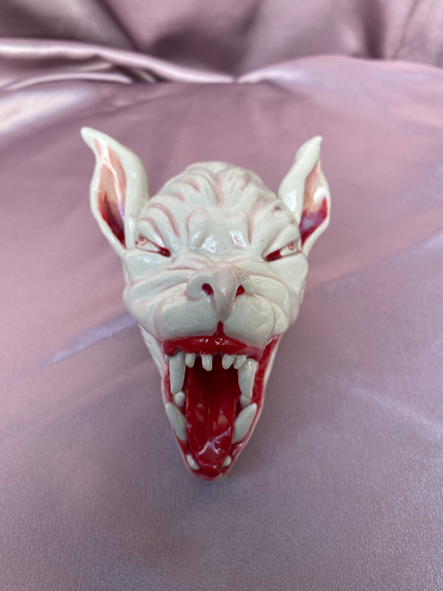 White Wolf - Ashtray / Incense Holder