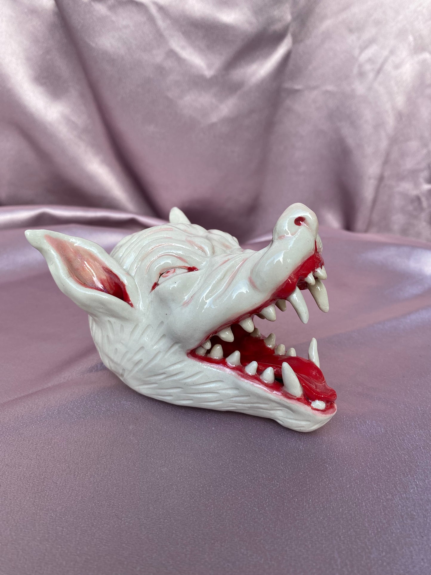 White Wolf - Ashtray / Incense Holder