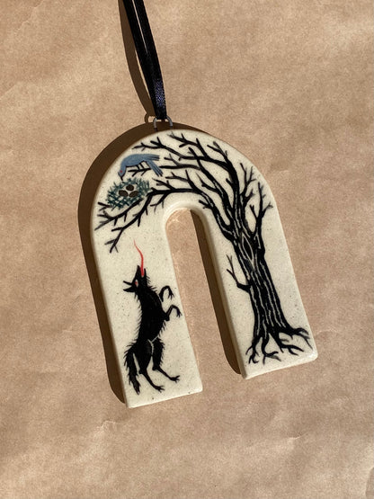 The Egg Hunt - Wall Ornament